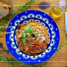 10分で完成!アラビアータ風お茄子のパスタ