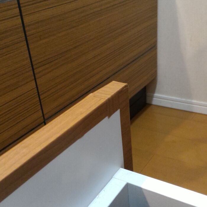 表だけ、きれいに