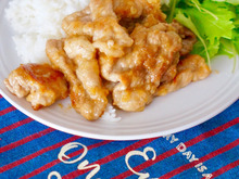 豚肉のこま切れで!!安くて美味しい「塩レモンしょうが焼き」