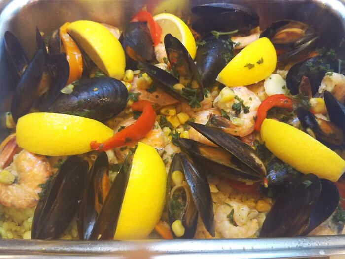 アレンジレシピ②《簡単パエリア》