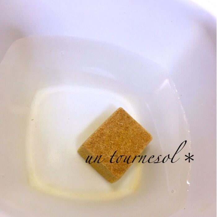 ①加熱したら混ぜておいて!