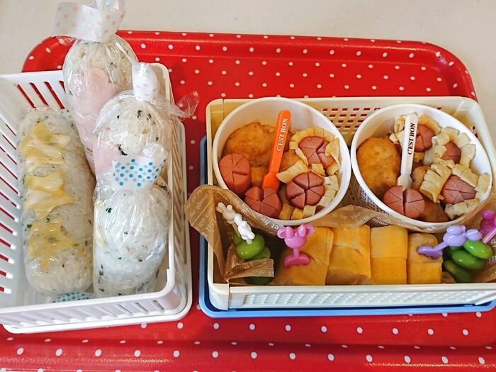 親子遠足弁当♪