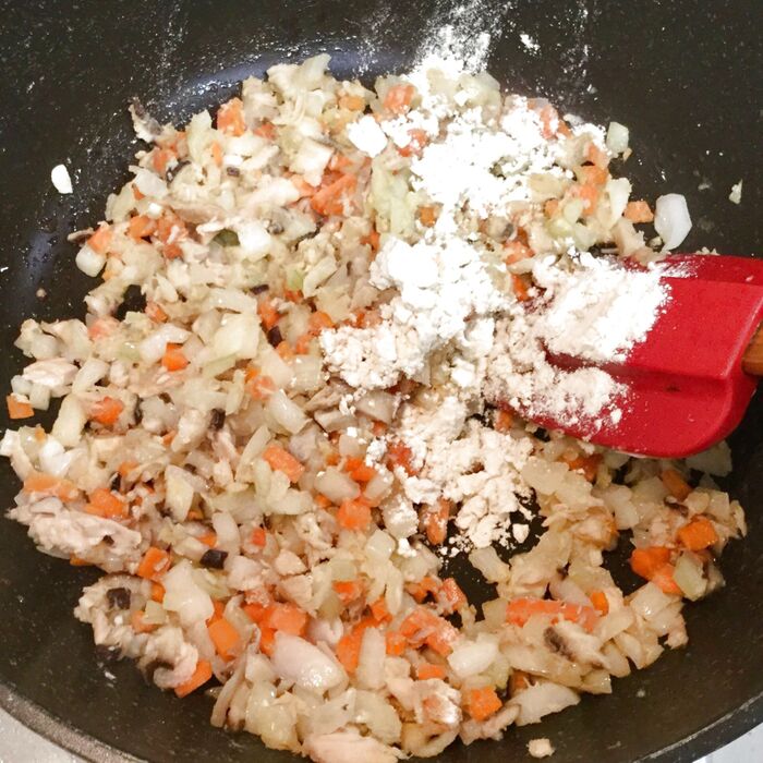 作り方②おからパウダーを加える