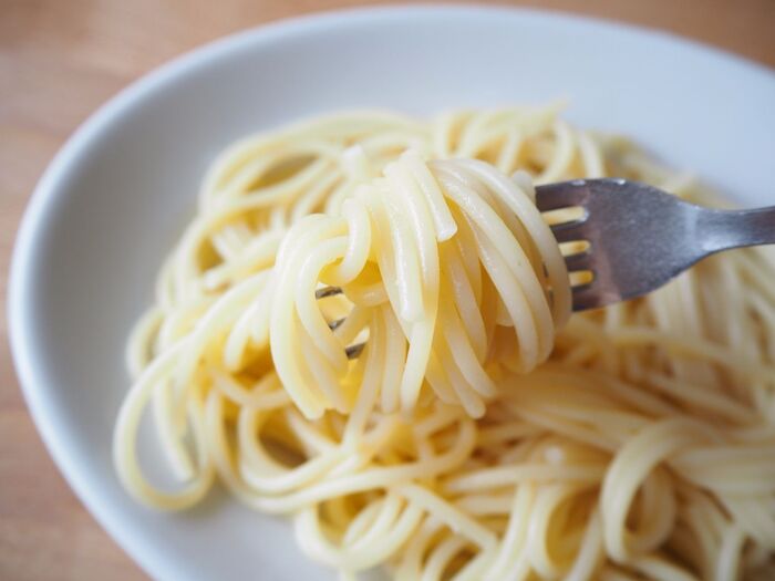 「長めにゆでる」で生麺のモッチモチ食感！