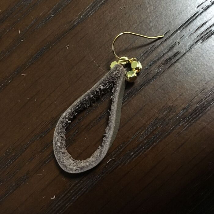 Cカンにピアスフックを付ける