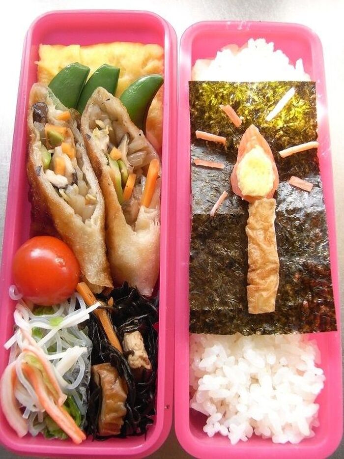 ささやかなお祝い♡母の気持ち♡大人になった娘のお誕生日弁当