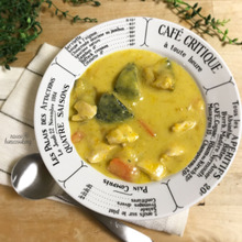 ルー&乳製品不使用*南瓜とやわらか鶏胸肉の豆乳シチュー