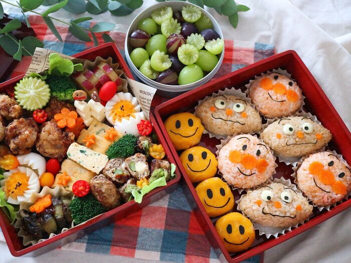 はじめての運動会がんばったね♪弁当