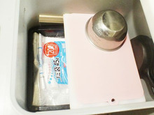 キッチンの見直し③出番のない食洗器の内側を収納に