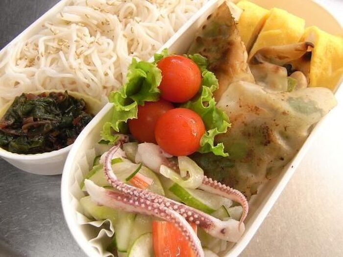 食欲のないときの秘策!口さっぱり★のど越しばっちり★おそうめんのお弁当