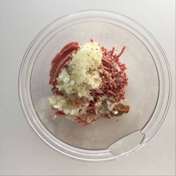 お肉種を作る。