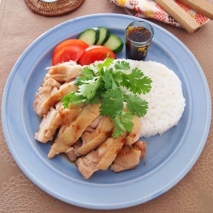 ご飯がおいしい季節のレシピ「海南チキンライス」