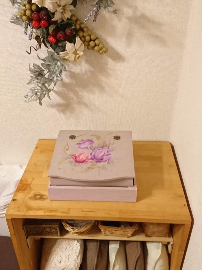 既存の小物入れを収納アップ!ボンドで簡単に小物入れ☆作成☆
