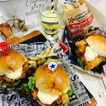 【100均】アメリカンシリーズdeバーガーセット弁当♡