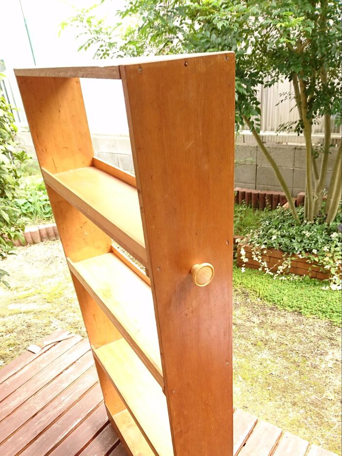 余った家具の使い道!すき間家具を今度は外に利用♪
