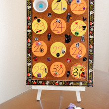 100均グッズでアドベントカレンダー