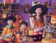 コークで楽しもう!ハロウィンのおうちパーティー♪