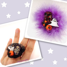 100均素材で作る☆可愛いハロウィンアクセサリー