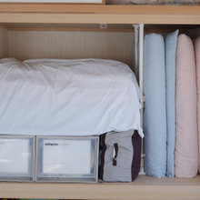 【押入れ収納のコツ】シーツやカバーなど行方不明になりそうなものを一括管理