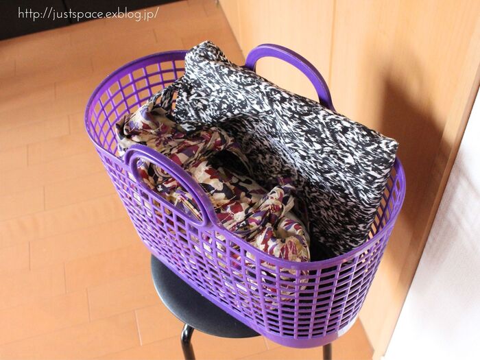 外出に必要なモノはまとめて管理。