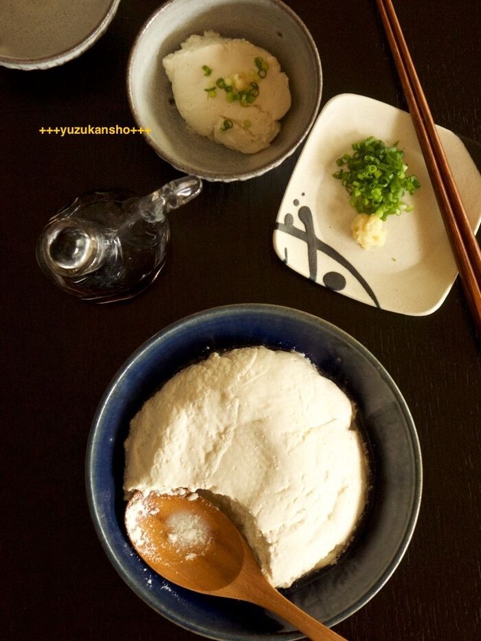 豆腐もできちゃいます。