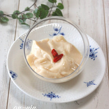 なんちゃって杏仁豆腐。