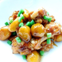 秋の香り♪コクと照りがたまらない鶏肉の煮物