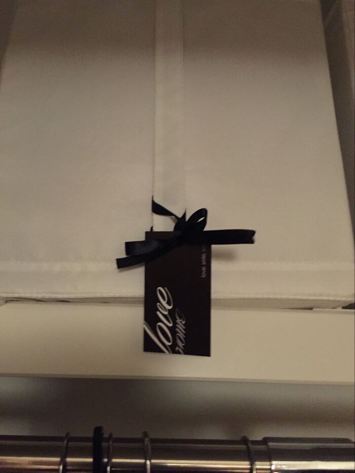 リボンとカードでタグ作り