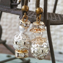 100均で簡単☆10分で完成!可愛いKing&Queen風ピアス