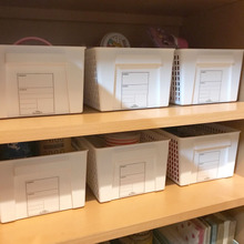 可愛く収納できちゃうバスケット