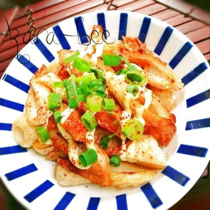 秒殺おつまみ♡ オイマヨ照り焼きちくわ