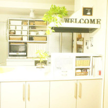 食器棚はホコリ対策しつつオープン収納でスッキリ