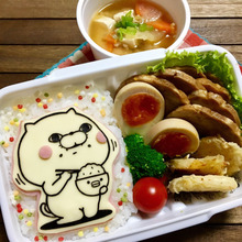 時短!簡単!節約!豚コマチャーシューとジャガイモのガレットで弟への差し入れ弁当♪