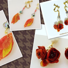 コーヒーフィルターで!?(๑°ㅁ°๑)うっとりイヤリング作りました