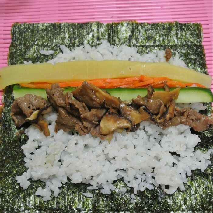 海苔巻きには焼肉もIN★