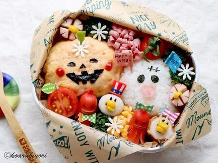 子供が喜ぶごはん☆ハロウィン弁当