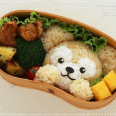 可愛い♡ダッフィーのお弁当の作り方