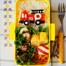 消防車のお弁当♪