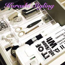 モノトーンにこだわった☆リビングの文具用品