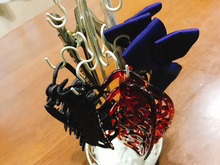 ヘアクリップかけるだけ収納♬