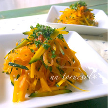 アンチエイジング効果に♪作り置きにもオススメ☆かぼちゃラペ