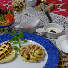 【試してみた】簡単!オシャレ♥️イングリッシュマフィンでいちじくのオープンサンド