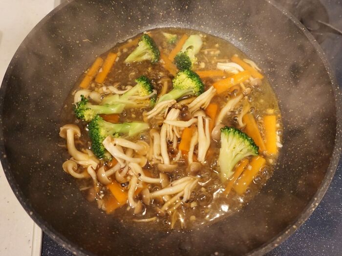 味付けします。