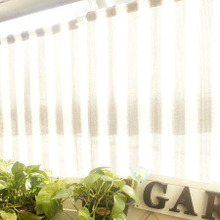 100均アイテムでベランダにプライベート空間と日差し対策★