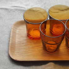 デュラレックスともなじむセリアのプラスティック製グラス