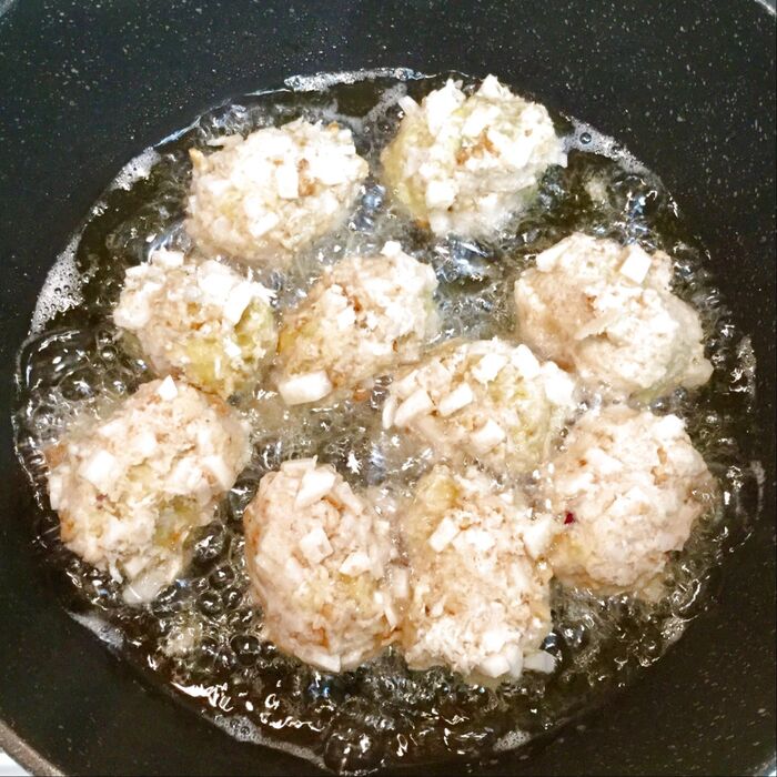 作り方④揚げる