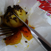 丸玉、香味オイル焼き/アヒージョ風だじょ~