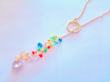 【ほぼ100均】丸カンをたくさん使ったアクセサリー♡