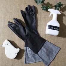 セリアのモノトーンなお洒落ゴム手袋で年末の大掃除のテンションアップ!