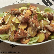 簡単★ボリュームたっぷりコロッケサラダ